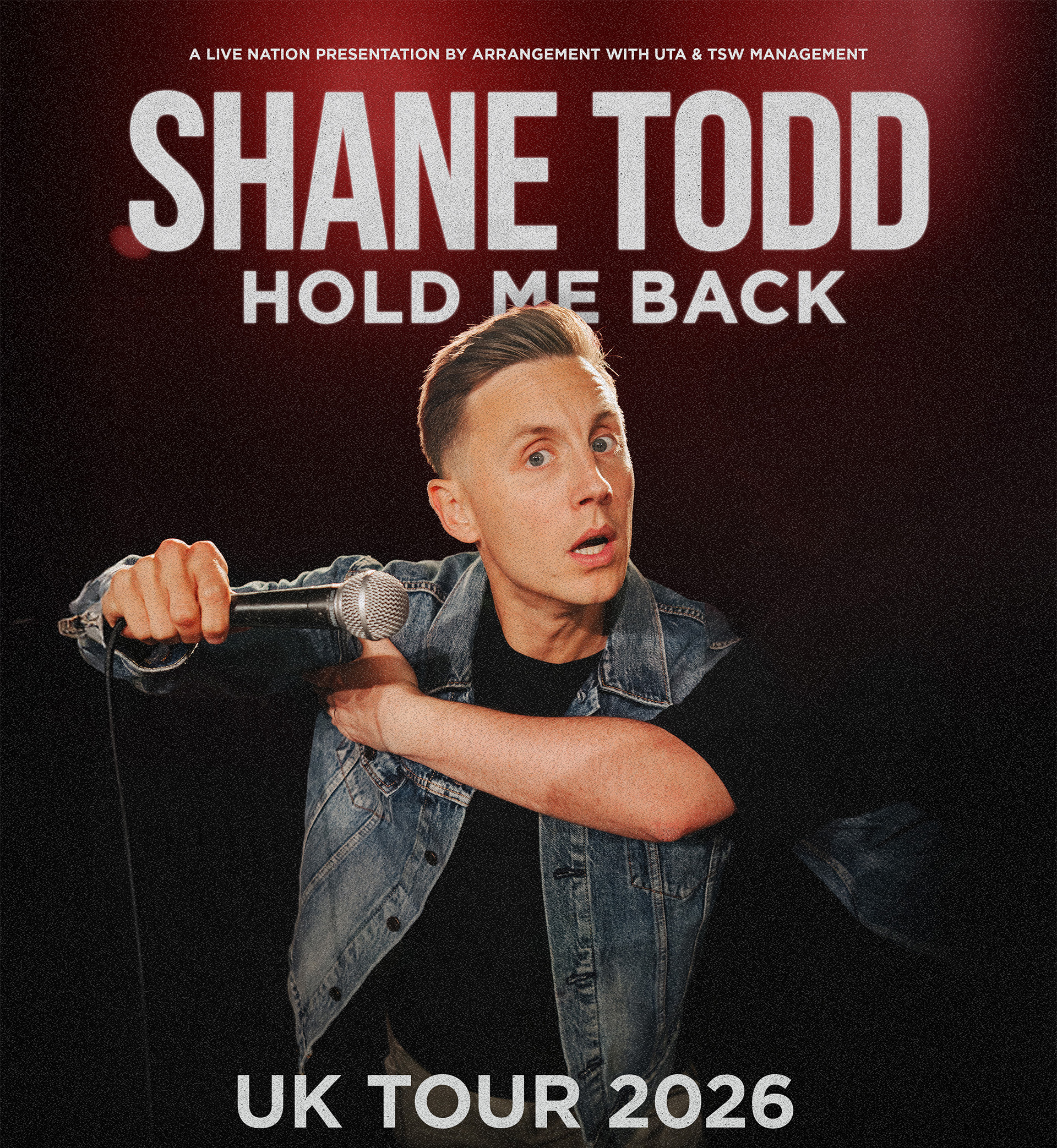 Thumbnail for Shane Todd: Hold Me Back - Performance Venues
